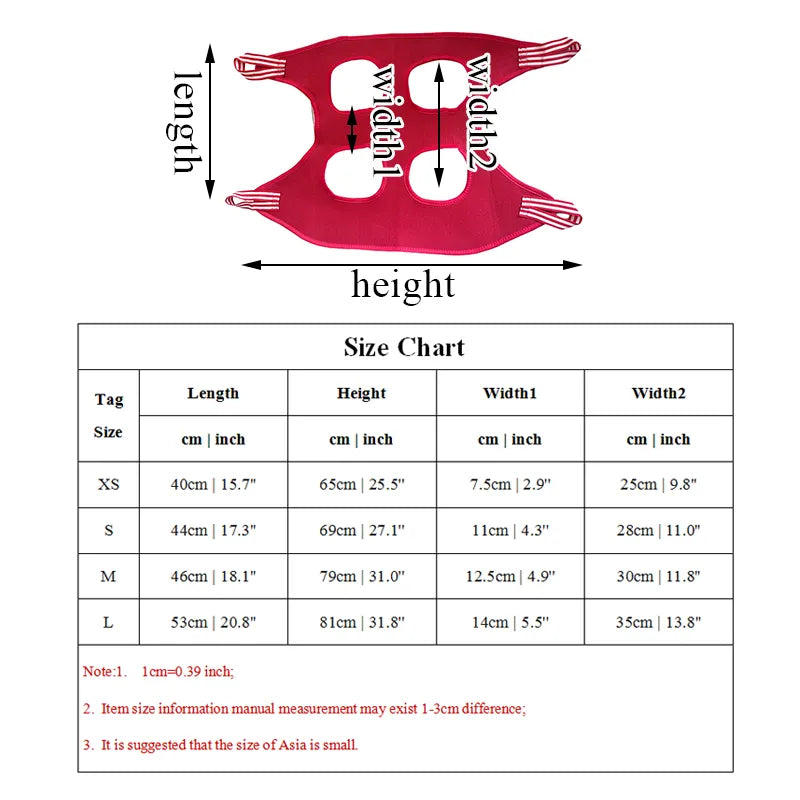 Hamac de toilettage pour chien